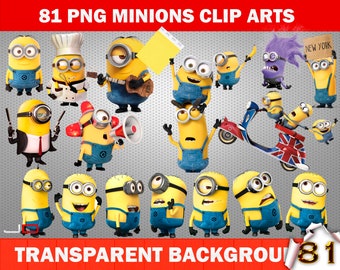 minions clipart, minions png images, minions digital png, minions images, minions png collection, minions disney, scrapbook,digital download
