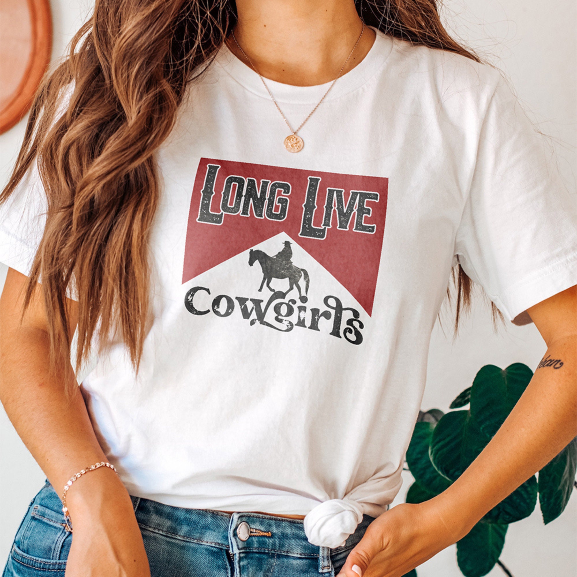 Long Live Cowgirls Tee Country Music 