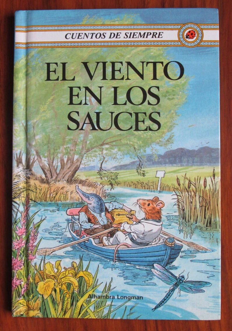 Vintage Ladybird Book In Spanish El Viento En Los Sauces The Wind In The Willows By Kenneth Grahame - 