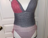 Mesh One Piece Swimsuit