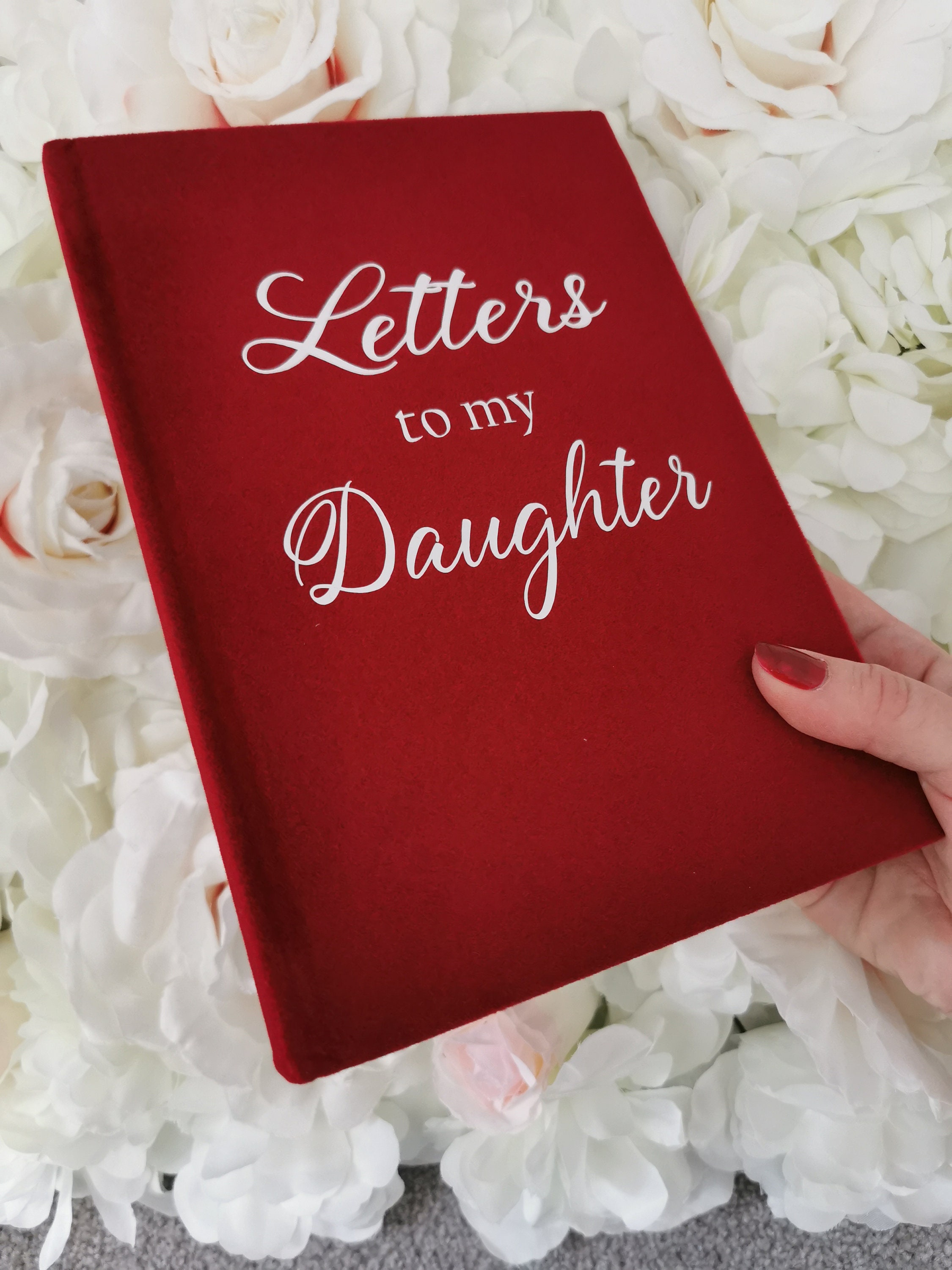 Personalised A5 velvet notebook velvet book velvet notes Etsy