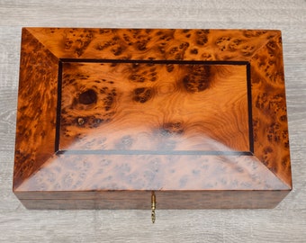 Keepsake Box Thuya Wood Burl