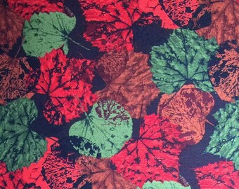 3 Yds BTY Plus Autumn Leaves Made Exclusively for Hancock Fabrics, Discontinued