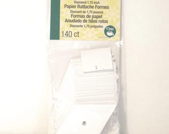 Dritz Quilting Paper Piecing Diamond Shapes 1 Pkg 140 Count