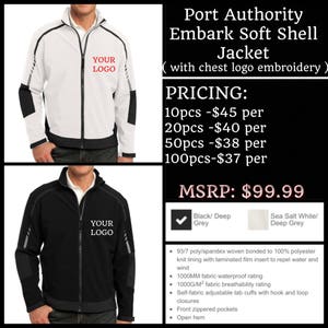 Port authority embark soft shell jacket sales