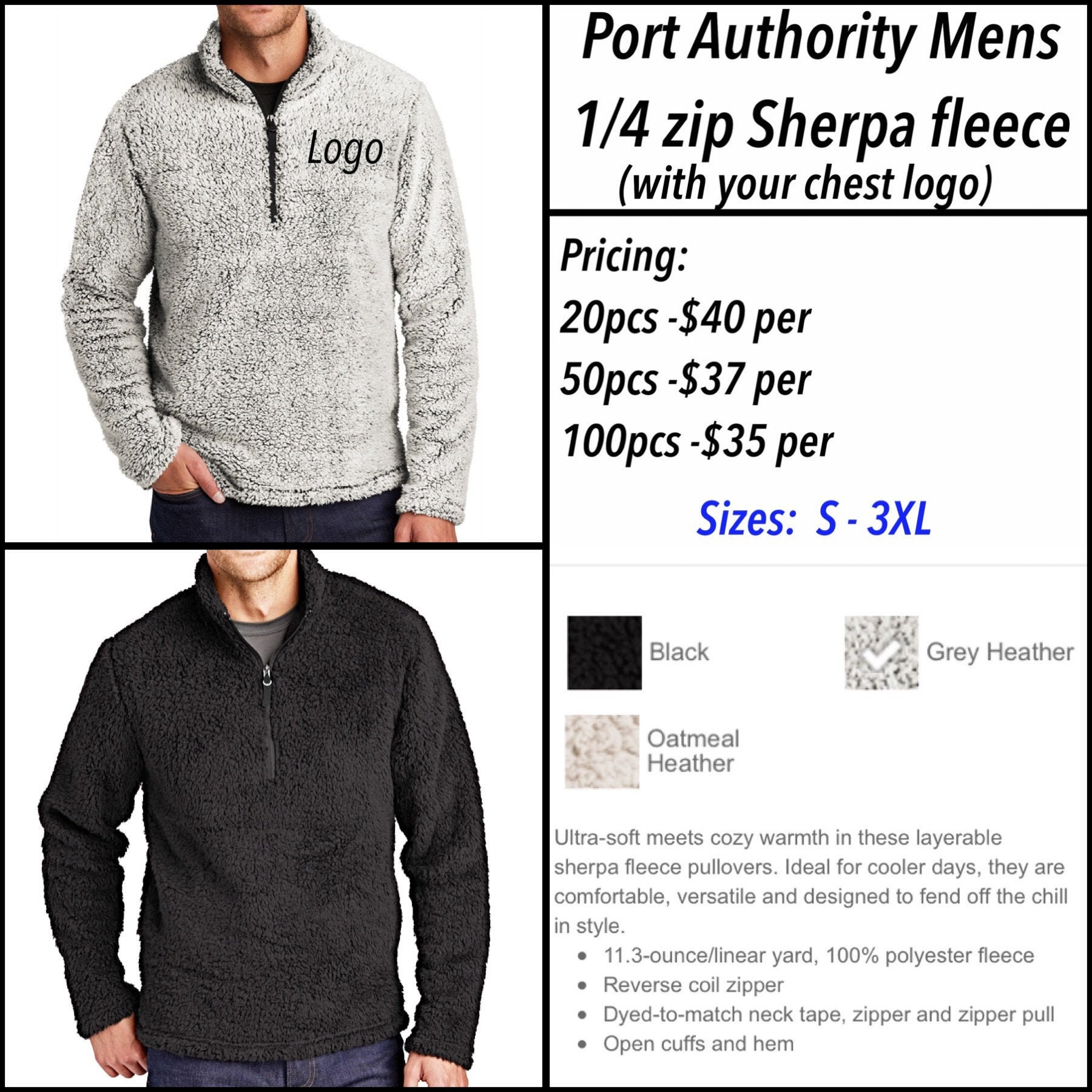 port authority fleece
