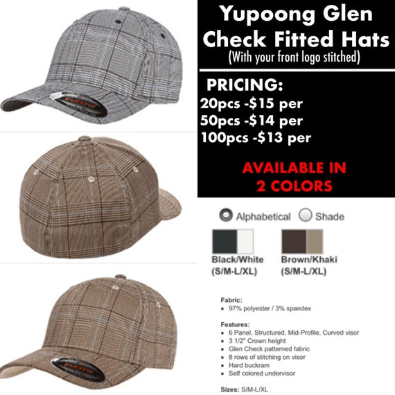 yupoong fitted hats