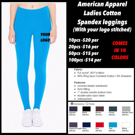 American Apparel Cotton Spandex Jersey Legging, $14, American Apparel