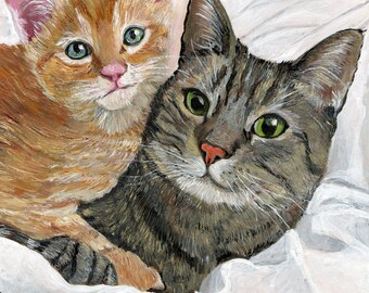 Chat Angora Noir Etsy