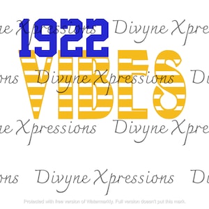 1922 Sigma Gamma Rho vibes SVG PNG Digital Download ONlY