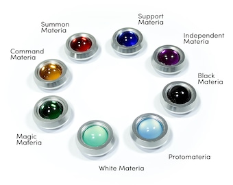 FFVII Materia Slot (1) for Bracelet (1) & (2)