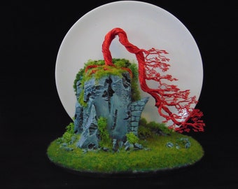 Проволочное дерево, Проволочное дерево, Бонсай, Проволочное искусство, Серебро, Серебро, Декоративное