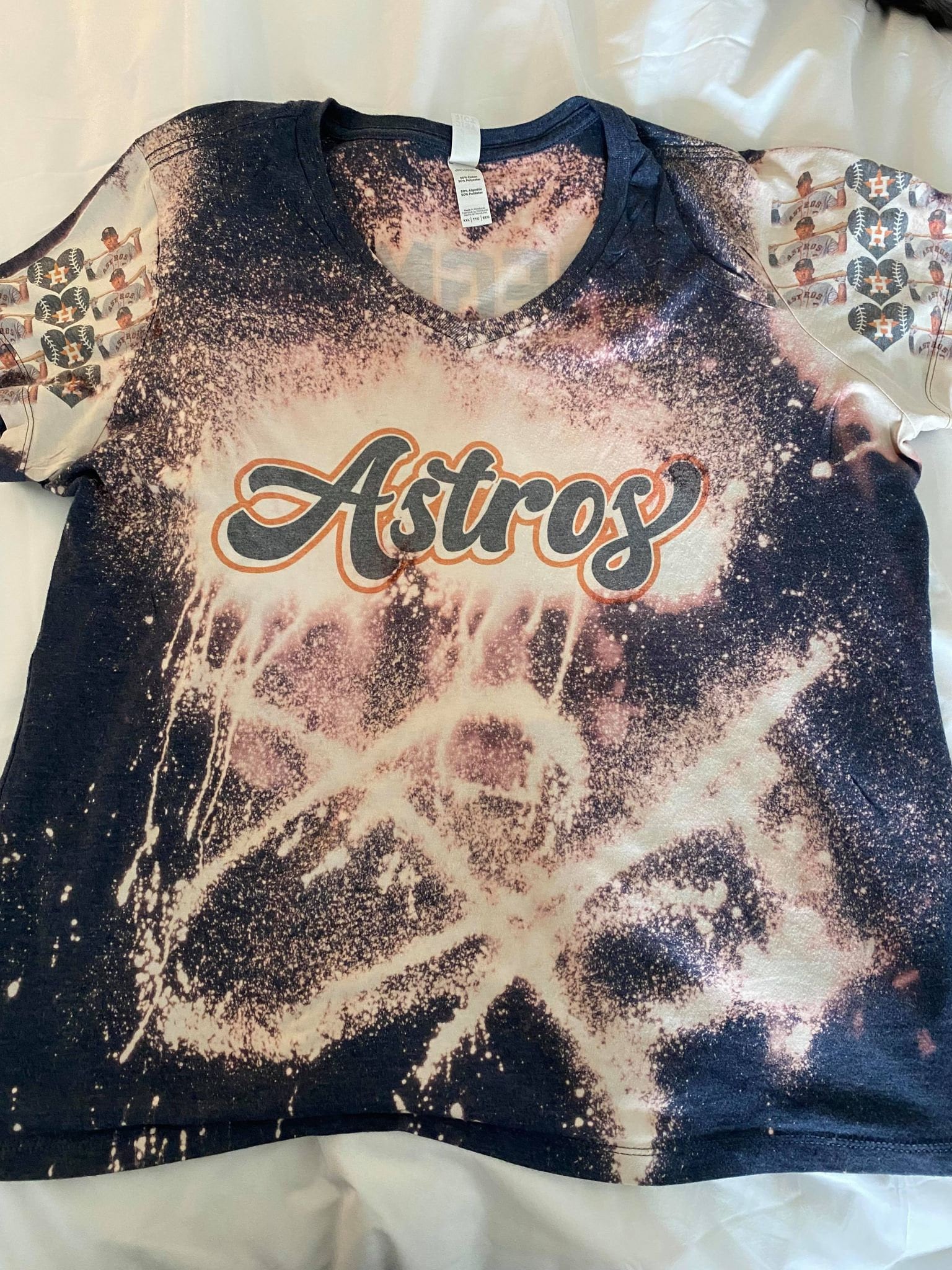 astros bleached shirt