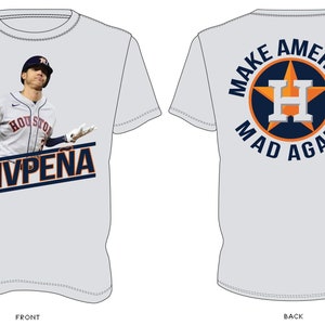 Jeremy Pena T-shirt Houston Astros Peña Tshirt Baseball Navy & Black  Shirt S-3XL