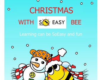 Christmas Coloring Book / Great Gift for Kids / Christmas Present / Gift Idea / Kids Coloring / / Digital Download / Quick Christmas Gift