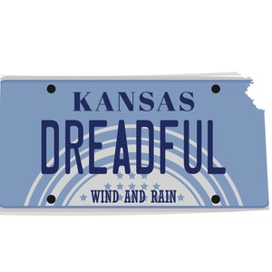 Grateful Sweats Sticker KS BMFS inspired License Plate Indoor/Outdoor Vinyl Decal 3&quot;