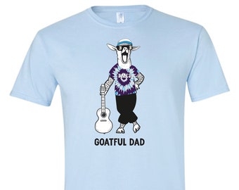 Goatful Dad Shirt BMFS Shirt w/ Guitar Design. BMFS lot t Subtle t-shirt - great shirt for Billy Strings loving dads from my Grateful shop