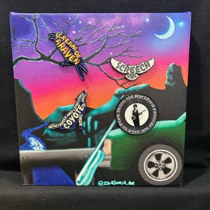 BMFS Full Display Set Love and Regret includes 4 pins + Canvas Board