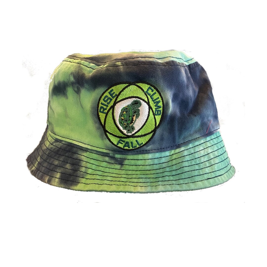 Grateful Sweats Bucket Cap Terrapin Tie Dye Bucket Cap Unique Dead Hat