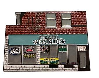 Grateful Sweats Pin Mike Kelly's Westsider in KC, MO, For Your Pin Board, or Pin Trading, Venue pin Local Music Venue