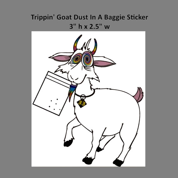 Vinyl Goat- Rainbow Yellow Green Vinyl Goat- Rainbow Yellow Green