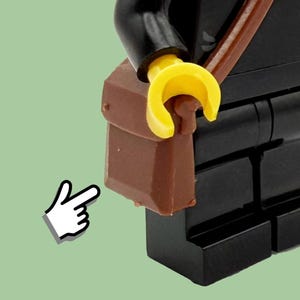 lego minifigure purse