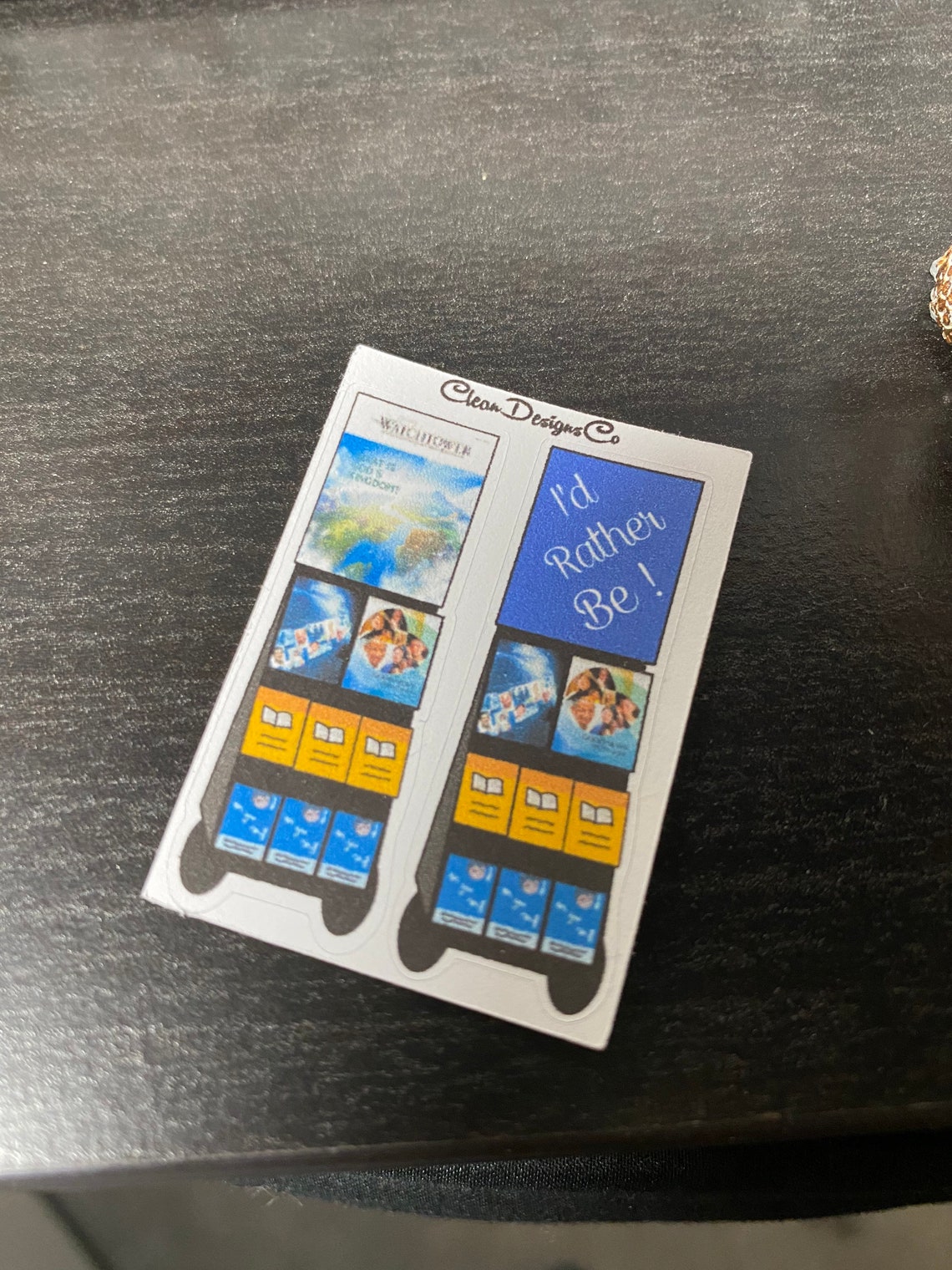 Literature Cart Sticker 2 Pack JW Best Life Ever Etsy