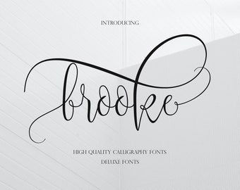 Digitale Schriftart, Schriftart download, Kalligraphie Schriftart, handschriftliche Schriftart, Script Font, Wedding Font, Moderne Schriftart, Brush Font. Sofort Download