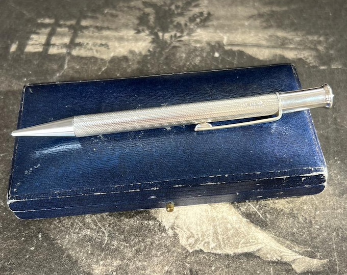 Cohen & Charles Sterling Silver Propelling Pencil – Birmingham 1964–65