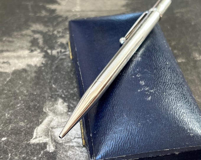 Vintage Sterling Silver Mechanical Pencil | London Hallmarked BEKA Retractable Writer