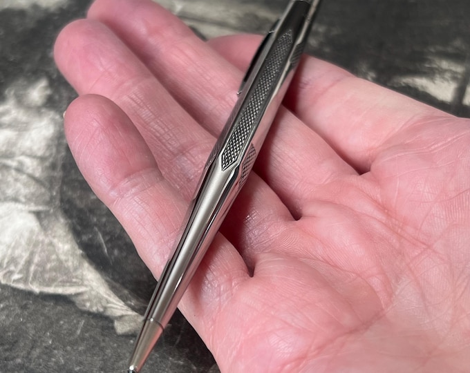 Vintage Lifelong Nickel Silver Propelling Pencil | c.1950s Mechanical Draftsman Pen (Boxed)