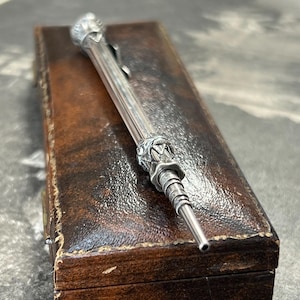 Victorian Silver Propelling Pencil - Etsy