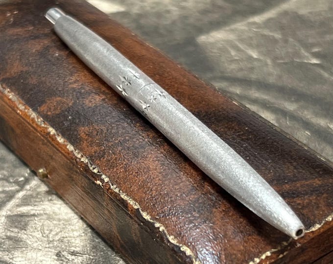 Rare Deakin & Francis Sterling Silver Ballpoint Pen | 1971 Birmingham Hallmark