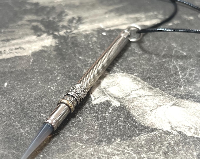 Antique Manifold Pen Pendant | Early 20th Century Pencil-Shaped Writing Instrument | Carbon Copy Pen