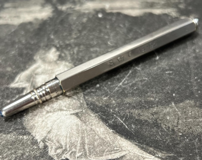 Vintage G. Rowley & Co London Draftsman Pencil | 1940s Propelling Marker Pencil | Artist Drawing Tool | Hexagonal Mechanical Pencil