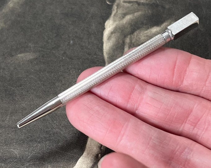 Vintage Ari Norman Silver Bridge Pencil | Miniature Propelling Card Game Replacement