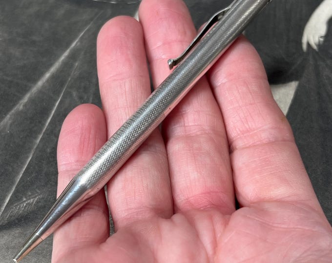 Vintage Yard-O-Led Sterling Silver Pencil |Hallmark dates 1954