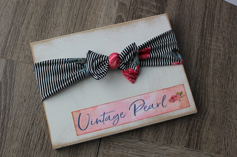 Black and White headband