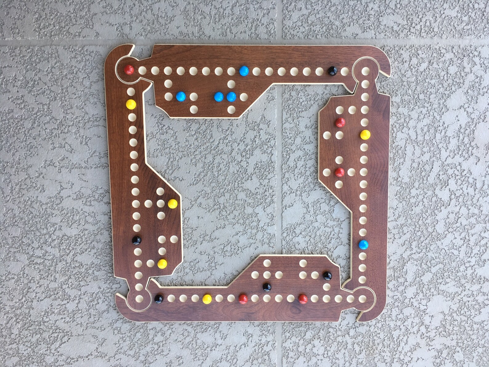 Marble Game Jokers and Marbles Pegs and Jokers Etsy