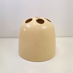 Schirmständer Dedalo von Studio Artemide Milano / Space Age Beige Kunststoff / 1960er Jahre italienisches Design / Mid Century Modern