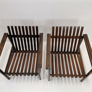 1 von 2 Vintage-Loungesesseln aus Holz, entworfen von Niko Kralj / Industriedesign aus Jugoslawien der 70er Jahre / Moderner Sessel aus der Mitte des Jahrhunderts Bild 3