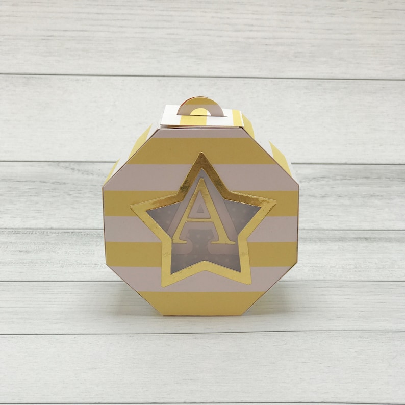 Download Octagonal Favor Box Digital Template SVG Gift Box SVG ...