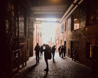 Tourists in an Alley