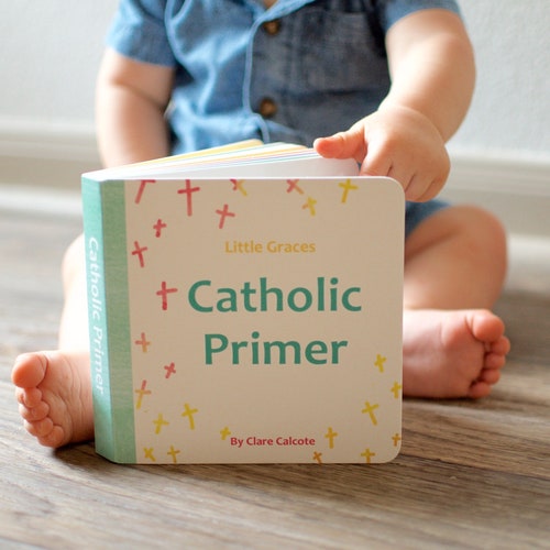 Catholic Primer Board Book Catholic Children's Book Etsy