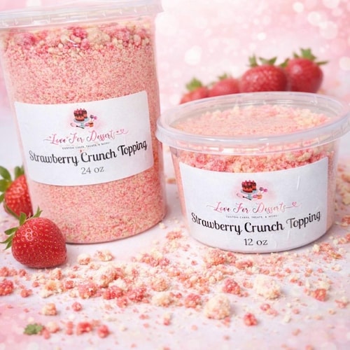 Strawberry Crunch Topping