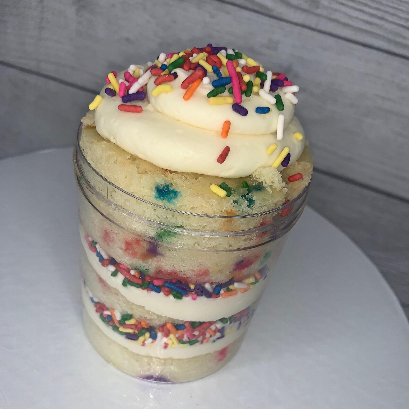 Funfetti Cake Jar Etsy