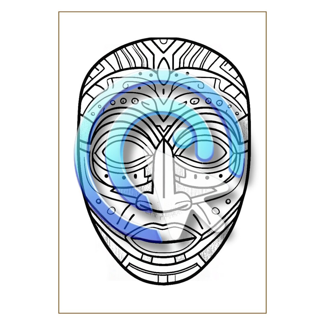 Coloring Pages for Kids: Coloring Pages for Adults African Styled Masks ...