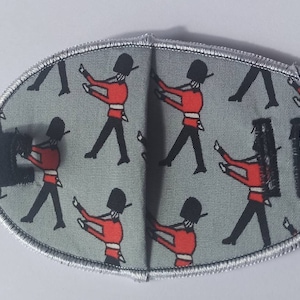 Soldiers reusable cloth fabric reusable children&#39;s & adults eye patch for glasses, squint, amblyopia, lazy eye
