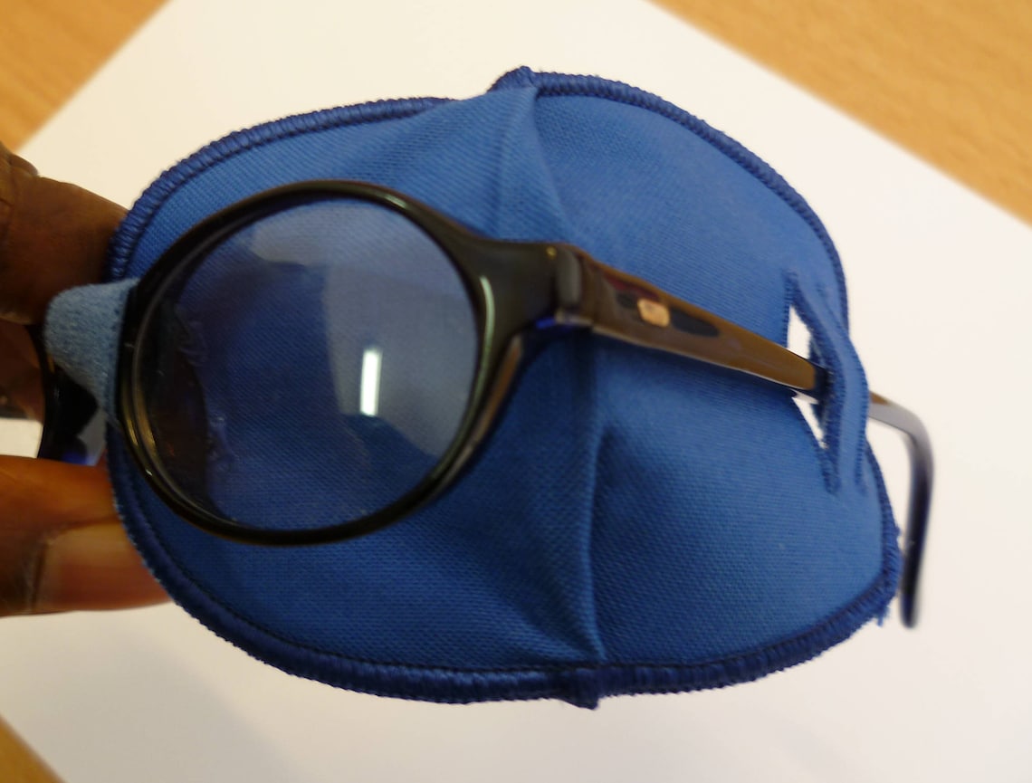 Royal Blue Reusable Cloth Eye Patch for Treatment of Lazy Eye Etsy