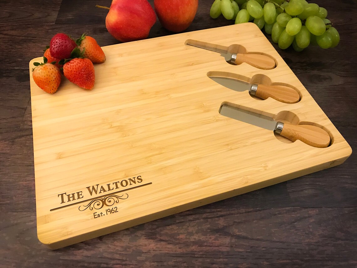 Tabla de queso personalizada tabla de corte personalizada Etsy